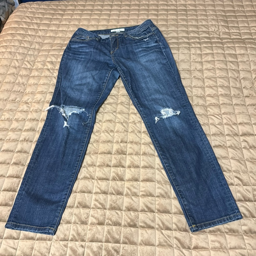 Boston Proper stretchy straight leg Size 8